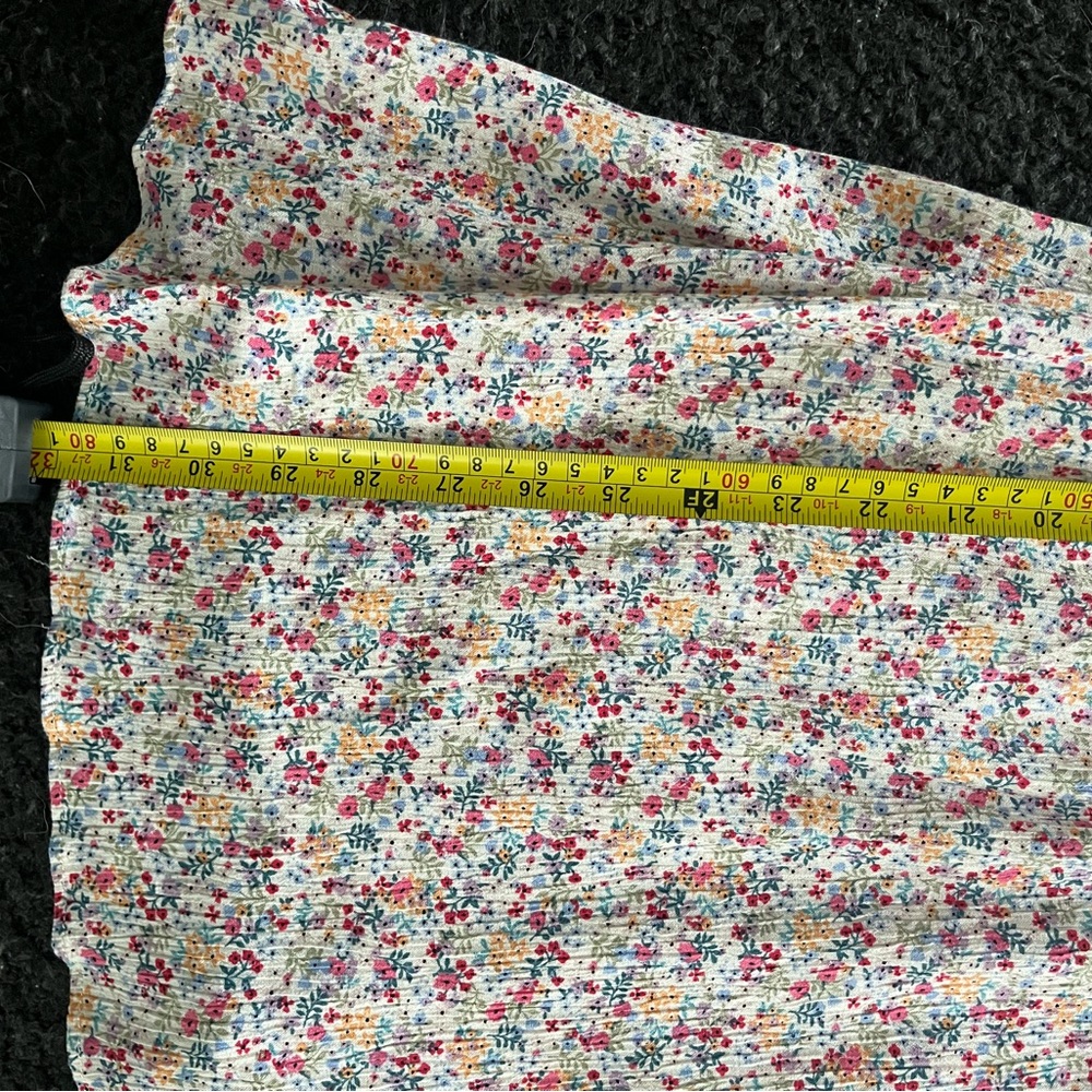 NWT Market & Spruce Yara Ditsy Floral Smocked Sweetheart Dress Cottagecore - Picture 10 of 12